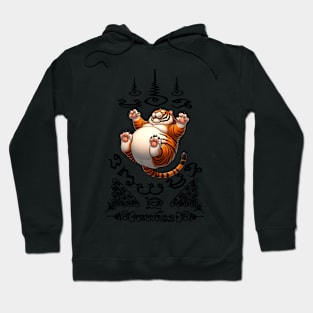 Thai Tattoo Parody "Sak Yant Tiger" Hoodie